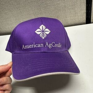 Purple American AgCredit Cap
